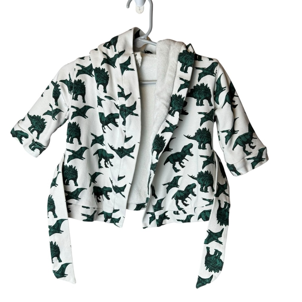 Kate Quinn Bath Robe Dinosaurs 0-12 Months